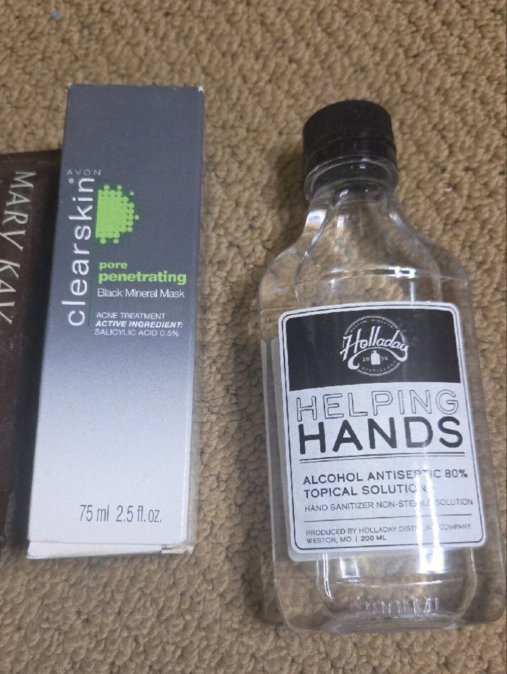 Mary Kay Skincare Trio with Clearskin Pore Mask and Hand Sanitizer